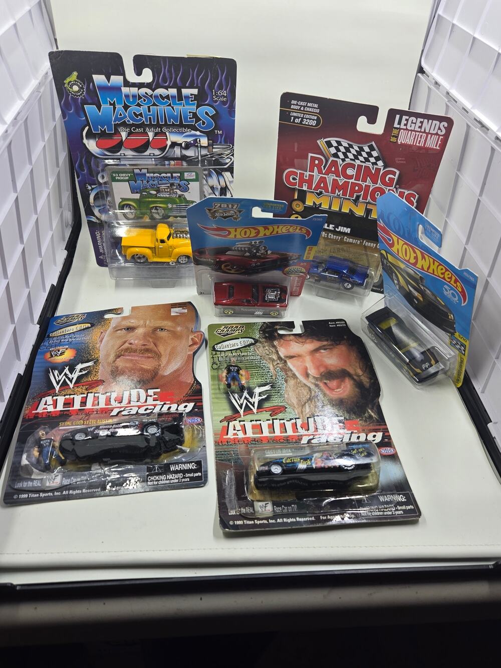1999 Road Champs WF "Attitude Racing" 1:64 Scale Collector's Edition Blister Car